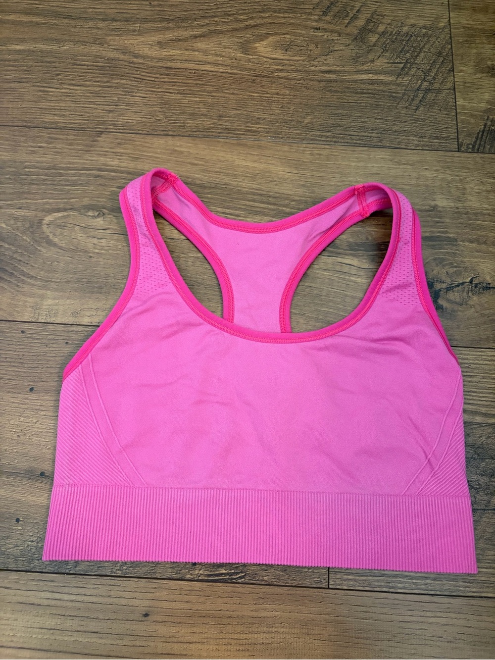 All in Motion - Hot Pink Racerback Sports Bra